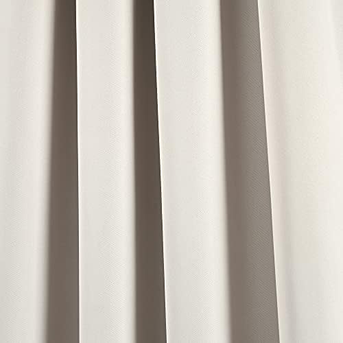 Lush Decor Insulated Rod Pocket Room Darkening Window Curtain Panels