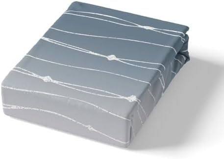 Erosebridal Ombre Grey Duvet Cover Queen Aesthetic Geometric Bedding