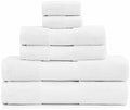 Simple&Opulence Premium 100% Cotton Towel Set 6 Piece,Soft Absorbent