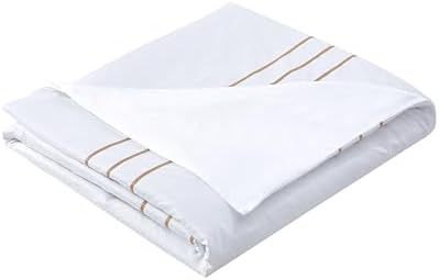 Duvet Cover Set 3 pcs(1 Duvet Cover+2 Pillowcases) 100% Cotton Sateen