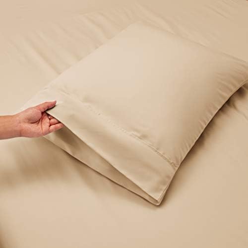 Hearth & Harbor Extra Deep Pocket California King Sheet Set, Beige