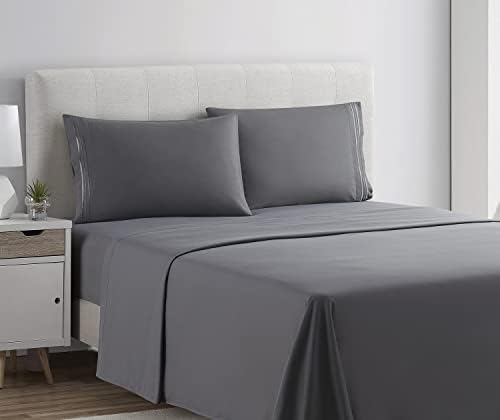 Clara Clark Bed Sheets, Premier 1800 Series 4 Piece Bed Sheet Set