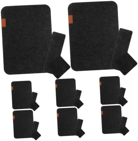 Felt Placemats 8 Set with Coasters and Cutlery Bags