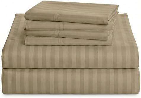 6-Piece Full- 54" x 75" Size 800 Thread Count 100% Egyptian Long