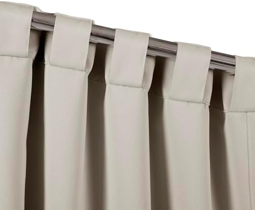 Lush Decor Insulated Back Tab Room Darkening Window Curtain Panels