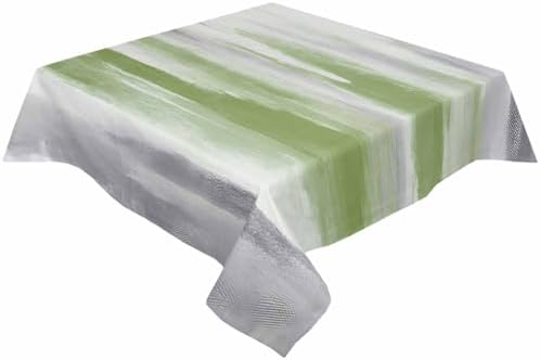 Sage Green Gray Square Tablecloth Waterproof & Stainproof Tablecloths
