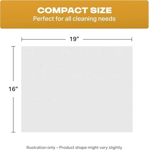 Angel-in-Armor White Terry Cloth Rags (16” x 19”) – 50lb Bulk Box of