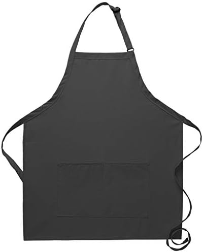 DayStar Apparel Bib Apron with Center Divided Pocket - Style #212