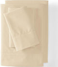Lands' End 300 Thread Count Cotton Percale Bed Sheet Set XL Twin Pale