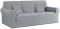 Ruaozz Stretch Sofa Cover, Soft Jacquard Furniture Protector