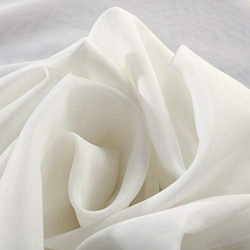 HPD Half Price Drapes SHCH-VOL3-96-PR Solid Voile Poly Sheer Curtain