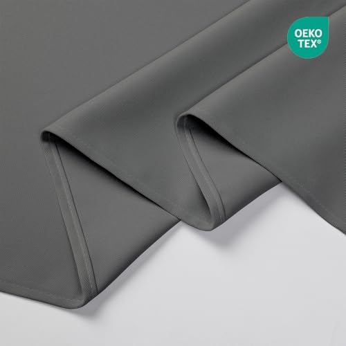 CUCRAF Blackout Curtains 63 inches Long 2 Panels Set for Bedroom