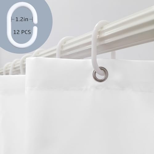 Teamery Shower Curtains Sets for Bathroom Decor Minimalist Light Beige