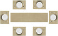 Linen Table Runner and Placemats Set of 6, Beige