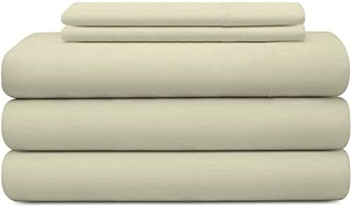 Split California King Bed Sheet Set (5 Piece) 600 Thread Count-100%