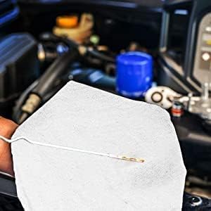 Nabob Wipers Auto Mechanic Shop Towels 500 Pack Bulk Shop Rags 100%