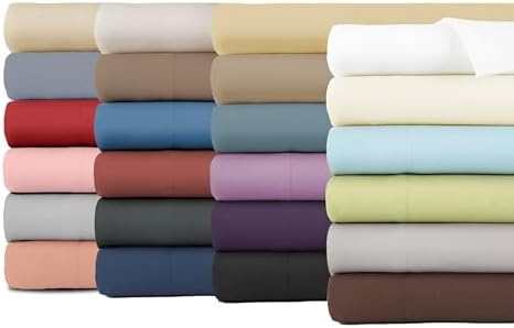 2-Piece Queen Size Pillow Cases 20x30 Pleated Brushed Microfiber