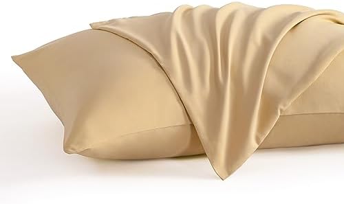 NTBAY Standard Microfiber Pillowcases, Set of 2, Light Taupe
