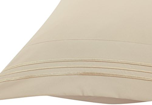 Microfiber Sheet Set - 4 Pc - Full, Cream/Beige