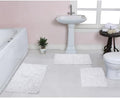 Home Weavers Modesto Collection 100% Cotton Tufted Bath Rugs, Extra