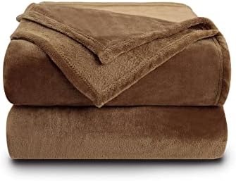 NANPIPER Fleece Blankets Super Soft Flannel Queen Size Blanket for Bed