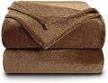 NANPIPER Fleece Blankets Super Soft Flannel Queen Size Blanket for Bed