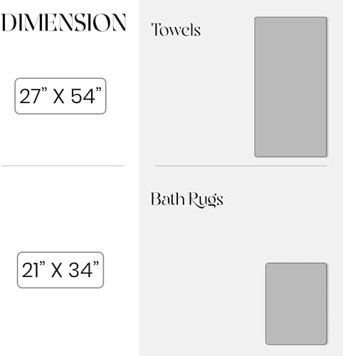 Home Weavers Casual Elegance 100% Soft Cotton Super Absorbent 2 Pcs
