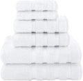 Multi-Piece Plush 600 GSM Heavy Weight Turkish Cotton Bath Towels Set