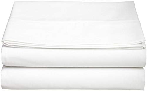 Kamas 1PC Oversize Flat/Top Sheet 100% Egyptian Cotton Fabric 1000 TC