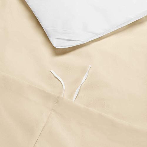 1 Piece Premium Duvet Cover Set with Zipper & Corner Ties 100%