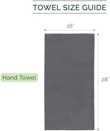 Elegant Comfort Luxury 100% Turkish Cotton Corduroy Ribbed 4 Pack Hand