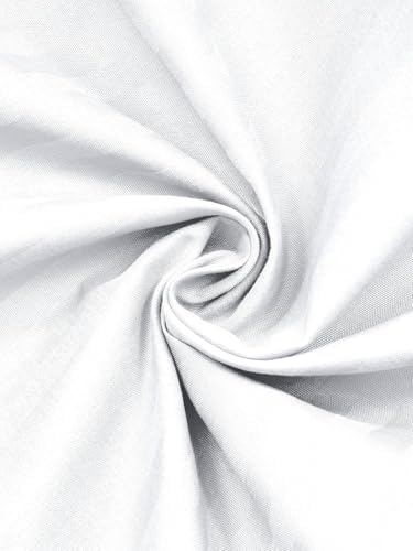 Cotton Pillow Cases Queen Size (2 Pieces), 500 Thread Count Cotton