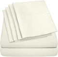 Sweet Home Collection Full Size Bed Sheets - 6 Piece 1500 Thread Count