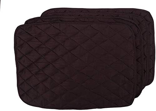 100% Cotton Quilted Rectangular Placemats for Dinning Table for Dinner