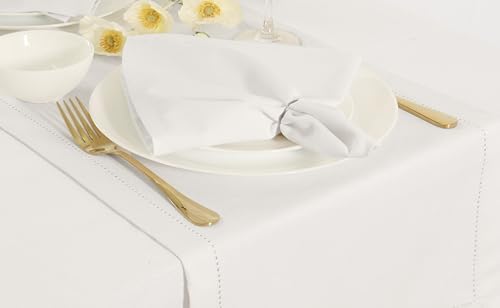 PurpleEssences Set of 12 Cloth Dinner Napkins (18x18 inch) and Waffle
