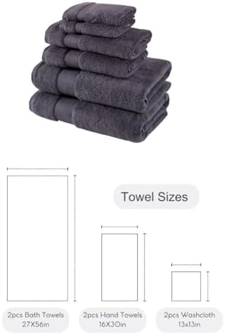BAGNO MILANO Turkish Towels Hotel-Spa Towel Set, 100% Turkish Cotton