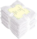 COZY TRENDS Washcloths Pack of 12-100% Cotton - 600 GSM Soft &