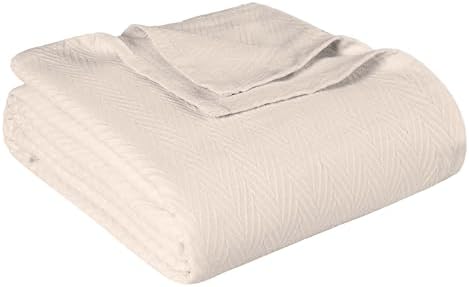 Superior Metro 100% Cotton Blanket, Perfect for Bedroom, Living Room