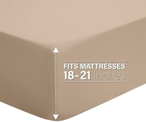 Modern Threads 6-Piece Bed Sheet Set - Deep Pocket, Soft Brushed