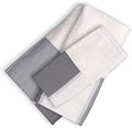 Popular Bath Bath Towels, Madern Collection, 3-Piece Set, Grey