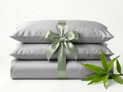 Short King (72"x75") Size Fitted Sheet + 2 Pillowcases Set - 100%