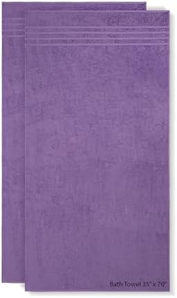Rosyn Home Hotel Quality 100% Turkish Cotton 35" x 70" 2 Pieces