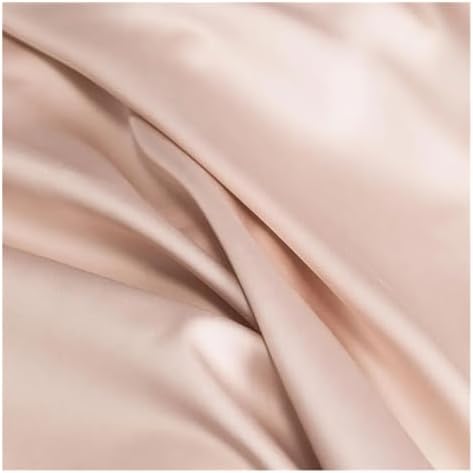 600TC Reversible Cream Brown Duvet Cover with Zipper Ties Soft Cooling