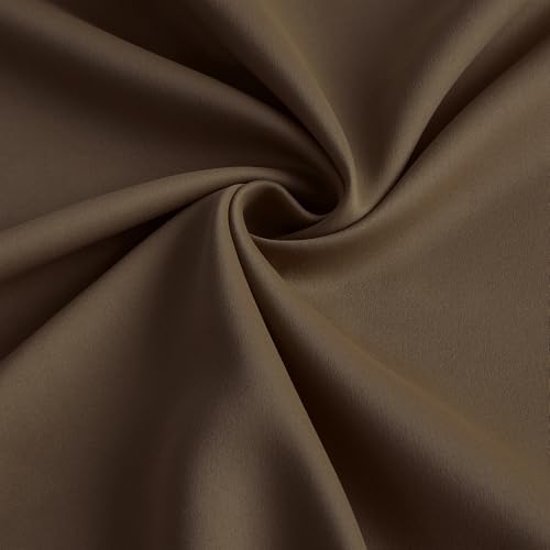KEQIAOSUOCAI Blackout Curtains 84 Inches Long, Pinch Pleated Window