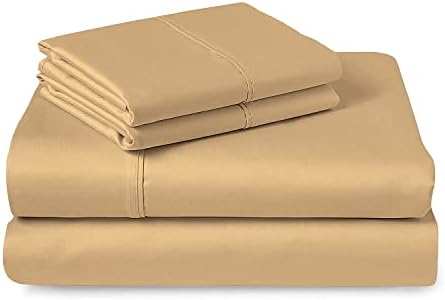 Pima Cotton Sheet Set 1000 Thread Count with 17-Inch Deep Pockets
