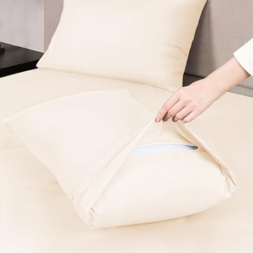 Mejoroom Full Size Sheet Set - Soft Microfiber Bed Sheets - Deep