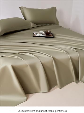300TC 100% Long Staple Cotton Flat Sheet Soft Sateen Weave Top