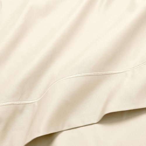 SUPERIOR 650 Thread Count Egyptian Cotton Sheet Set, Deep Pocket Bed