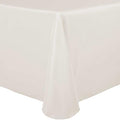 Ultimate Textile 60x120-Inch Oval Polyester Tablecloth, Oyster