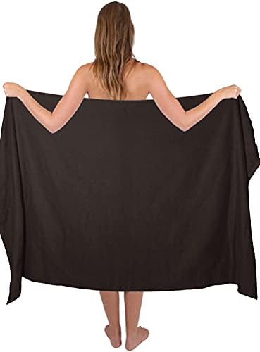 Belizzi Home Premium Cotton Oversized 2 Pack Bath Sheet 35x70-100%